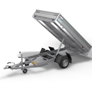 HAPERT BENNE Cobalt HB-1 305x160 / 1 essieu / Roues 13 ou 14 pouces / 1350kg