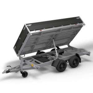 HAPERT TRIBENNE Cobalt HM-2+ 335x180 Freinée 3500kg avec suspensions paraboliques ( Série spéciale suréquipée )