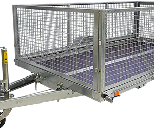 Kit réhausses grillagées 80cm pour remorque ERDE PLM130