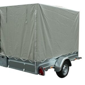 Bâche haute 180cm utiles + structure pour remorque ERDE PLM 150