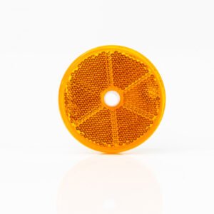 Catadioptre Orange Rond diamètre 60