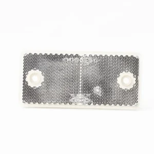 Catadioptre Rectangulaire Blanche 90x40mm