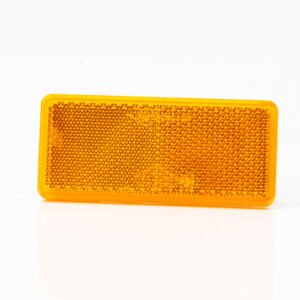 Catadioptre Rectangulaire Orange 90x40mm