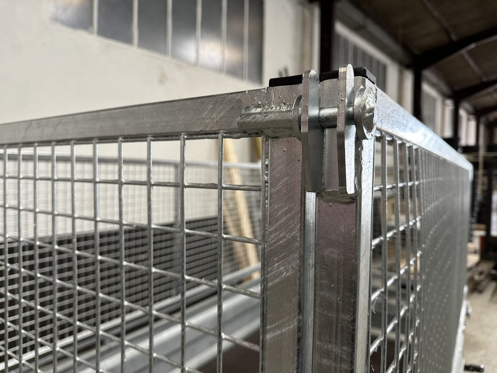 es grillagées hauteur 85cm