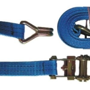 Sangle d'arrimage 6m à cliquet Bleue GR