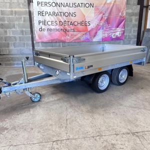 HAPERT Azure H-2 305x180 / 2 essieux / Roues 13 ou 14 pouces / 2700kg