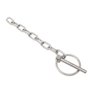 Goupille & chainette 6mm P1110/50SS