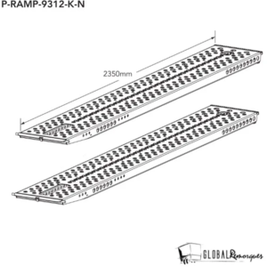 Rampes antidérapantes 2.35m BJT - P-RAMP-9312-K-N