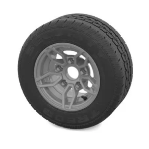 Roue complète jante Alu BRIAN JAMES Style B2 Silver 195/55R10C - 5x112 ET-4 SECURITY - S-WTAS-1162-P-N