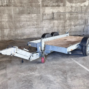 Occasion ! Remorque porte engins ECIM 3.70 x 1.70m - 3500kg