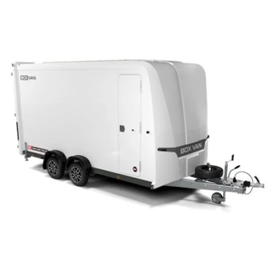BRIAN JAMES Box Van Blanche 400×180 / 2 essieux / Roues 12 pouces / 3500kg – 600-4018-35-2-12-W